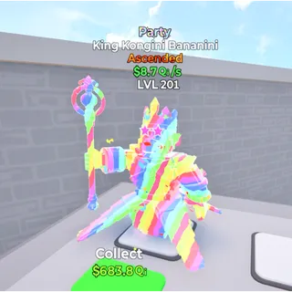 King Kongini Bananini Party / Go Up For Brainrots Fortnite