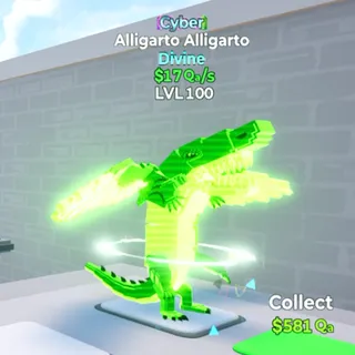 Alligarto Alligarto Cyber 17Qa/s Go Up For Brainrots Fortnite