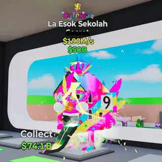 La Esok Sekolah Carnival 190M/s Fortnite Steal The Brainrot 