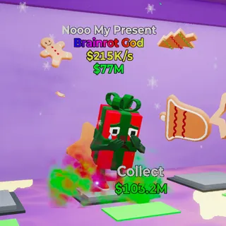 Nooo My Present 215K/s Steal The Brainrot Fortnite