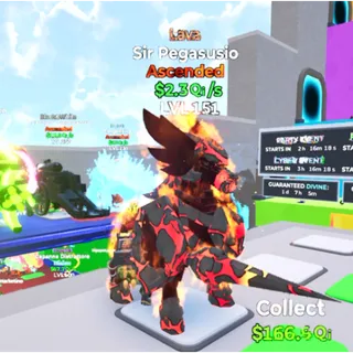 Sir Pegasusio Lava / Go Up For Brainrots Fortnite