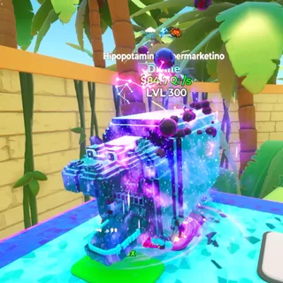 Hipopotamino Supermarketino Galaxy 3T LVL 300 Go Up For Brainrots Fortnite