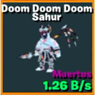Doom Doom Doom Sahur Muertos / Go Up For Brainrots Fortnite