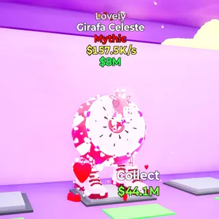 Girafa Celeste Lovely 157.5K/s  Fortnite Steal The Brainrot