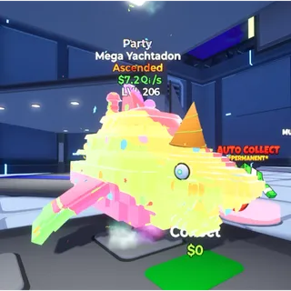 Mega Yachtadon Party Ascended  Go Up For Brainrots Fortnite