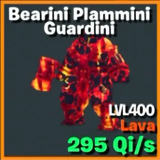 Bearini Plammini Guardini Lava LVL 400 / Go Up For Brainrots Fortnite