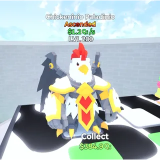 Chickeninio Paladinio Ascended / Go Up For Brainrots Fortnite
