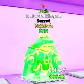 Tralalero Kingala Toxic 329M/s  Fortnite Steal The Brainrot