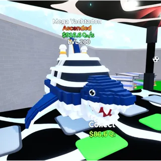 Mega Yachtadon Ascended  Go Up For Brainrots Fortnite