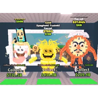 3x rare  Brainrots (Take everything on the image) | SAB