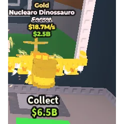 Gold Nuclearo Dinossauro 18.7M/s |  SAB