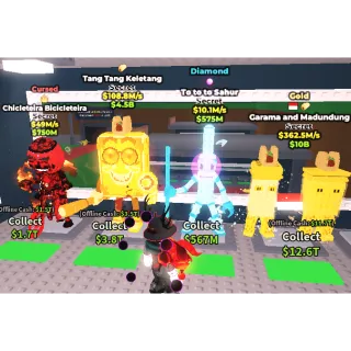 4x brainrot (Take everything on the image) | SAB