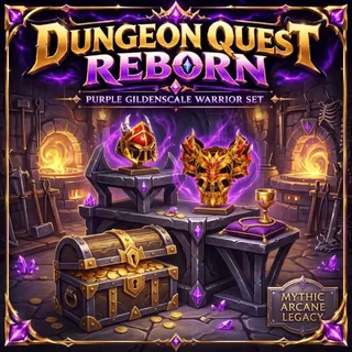 PURPLE GILDENSCALE WARRIOR SET 15M+ POT| DQR