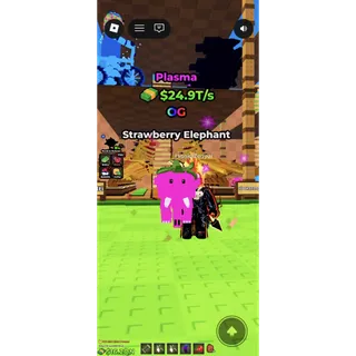 5pcs Strawberry elephant | Kick a lucky block