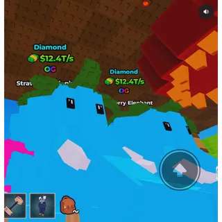 Strawberry elephant | kick a lucky block