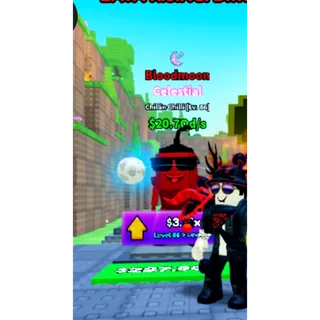 20.7QD/s Bloodmoon chillin chilli celestial| SURVIVE LAVA FOR BRAINROTS SLFB