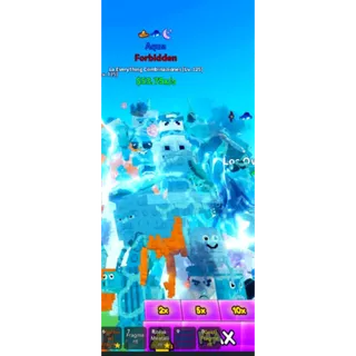 53x/s+ AQUA FORBIDDIN LA EVERYTHING | SLFB 