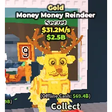  Money Money Reindeer 31.2m/s| SAB