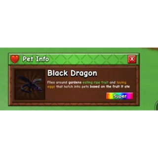 black dragon | GAG 2