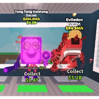 2x rare  Brainrots (Take everything on the image) | SAB