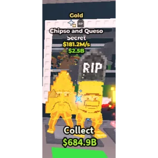 gold chip and queso 181.2 m/s | SAB