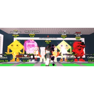 4x Bundle cheap (free cursed tuff toucan) | SAB