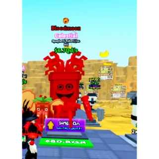 6.7Qd/s BLOODMOON Spaghetti touletti CELESTIAL | SURVIVE LAVA FOR BRAINROTS SLFB