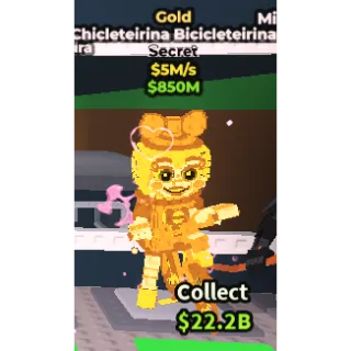 GOld Chicleteirina Bicicleteirina | SAB