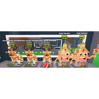 5x Brainrots (Take everything on the image)| SAB