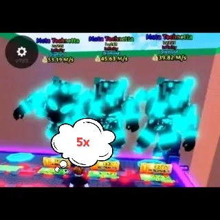 5x META TECHNETTA DIAMOND INFINITY ESCAPE TSUNAMI FOR BRAINROTS ETFB CHEAPEST