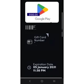 $100 google play