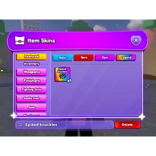 BADDIES - SPIKED KNUCKLES