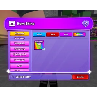 BADDIES - SPIKED KITTY STANLI