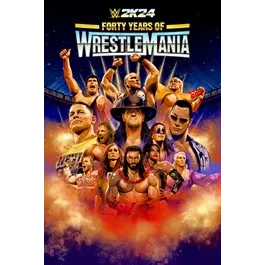 WWE 2K24 Forty Years of WrestleMania Edition (the last one）