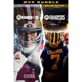 EA SPORTS™ MVP Bundle (Madden NFL 25 Deluxe Edition & College Football 25 Deluxe Edition)