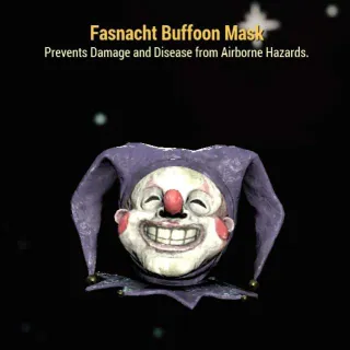 Fasnacht Buffoon Mask