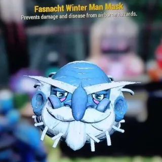 Fasnacht Winter Man Mask