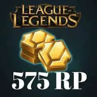 League Of Legends 575 RP
