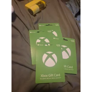 $25.00 USD Xbox Gift Card