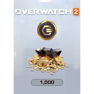 Overwatch: 1000 Overwatch Coins - Digital Code