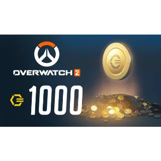 Overwatch Digital Code - 1000 Coins