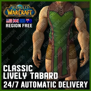 Classic Lively Tabard - Dollar General Exclusive