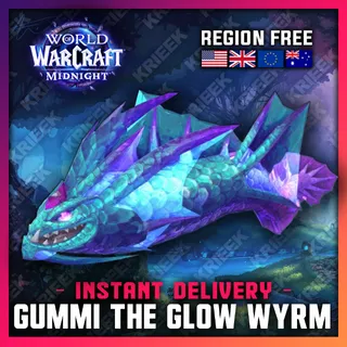 Gummi the Glow Wyrm