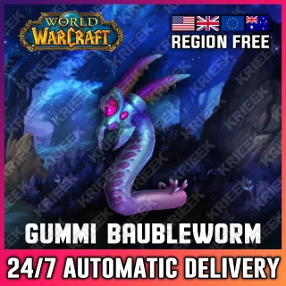 World at Warcraft - Trolli Promo Gummi Baubleworm 