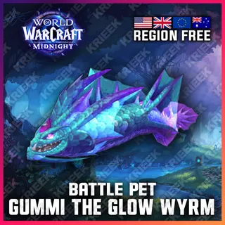 Gummi the Glow Wyrm