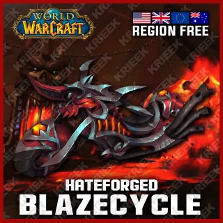 World of Warcraft Hateforged Blazecycle Mount