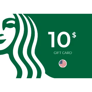 $10.00 USD Starbucks