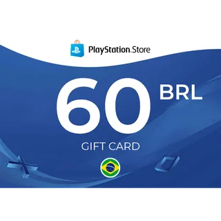 R$60.00 BRL PlayStation Store Brazil
