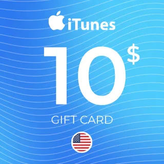 iTunes Gift Card - 10 USD - USA Version