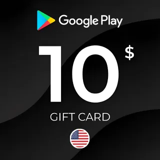 $10.00 USD Google Play